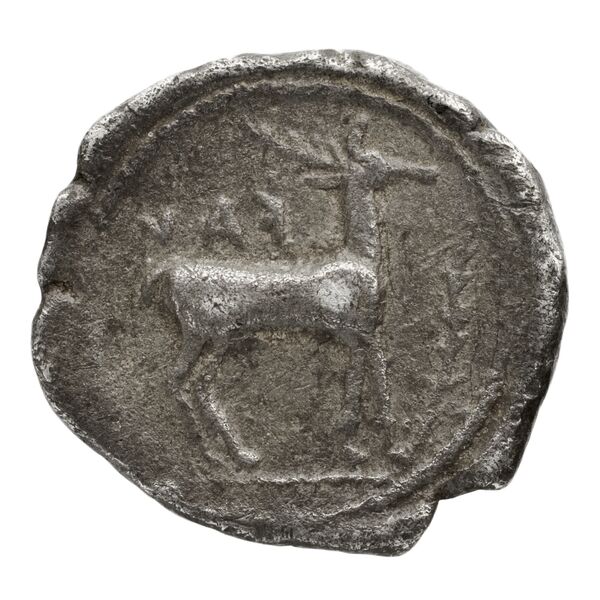 Caulonia Historia Numorum Italy 2047, реверс, bnf-iris