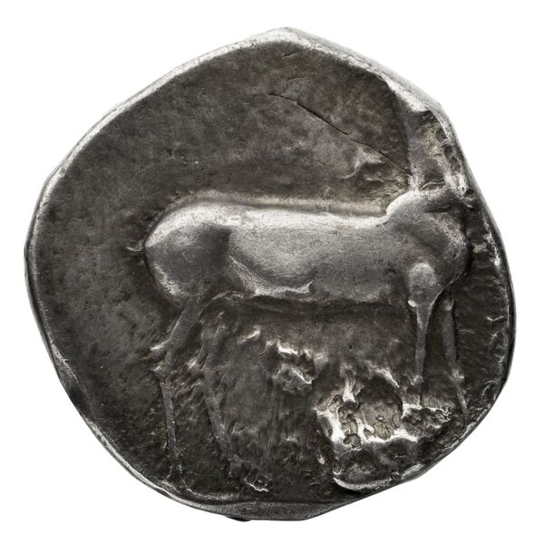 Caulonia Historia Numorum Italy 2054-2055, реверс, bnf-iris