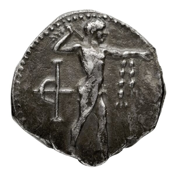 Caulonia Historia Numorum Italy 2062-2063, аверс, bnf-iris