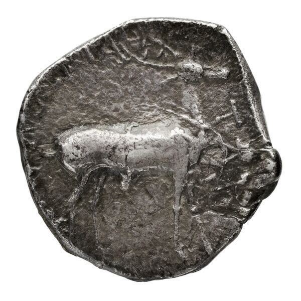 Caulonia Historia Numorum Italy 2062-2063, реверс, bnf-iris