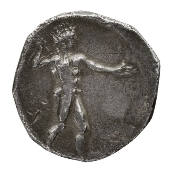 Caulonia Historia Numorum Italy 2062-2063, аверс, bnf-iris