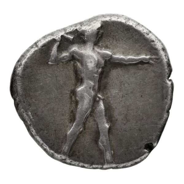 Caulonia Historia Numorum Italy 2061, аверс, bnf-iris