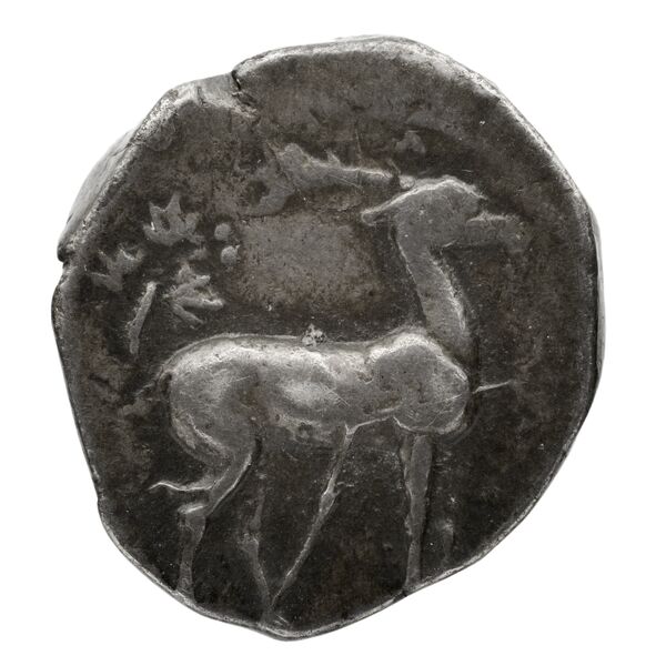 Caulonia Historia Numorum Italy 2058-2059, реверс, bnf-iris