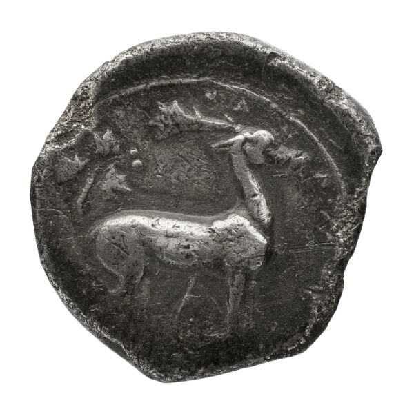 Caulonia Historia Numorum Italy 2058-2059, реверс, bnf-iris