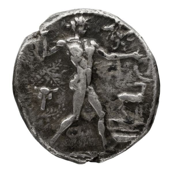 Caulonia Historia Numorum Italy 2049, аверс, bnf-iris