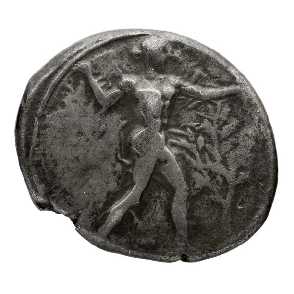Caulonia Historia Numorum Italy 2049, аверс, bnf-iris