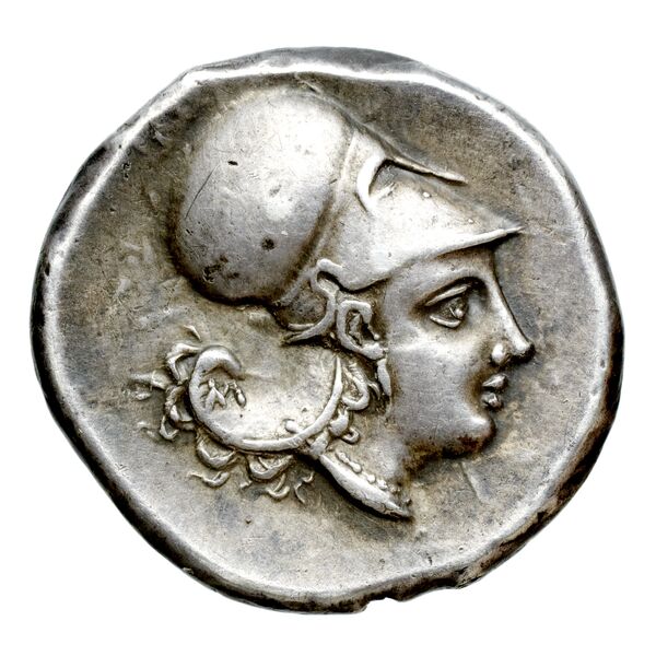 Locri Epizephyrii Historia Numorum Italy 2336-2342, реверс, BnF (IRIS)