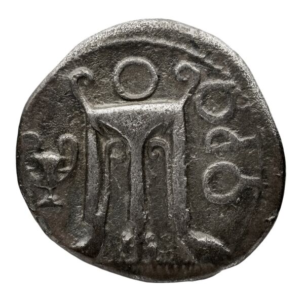 Croton Historia Numorum Italy 2117-2119, реверс, BnF (IRIS)