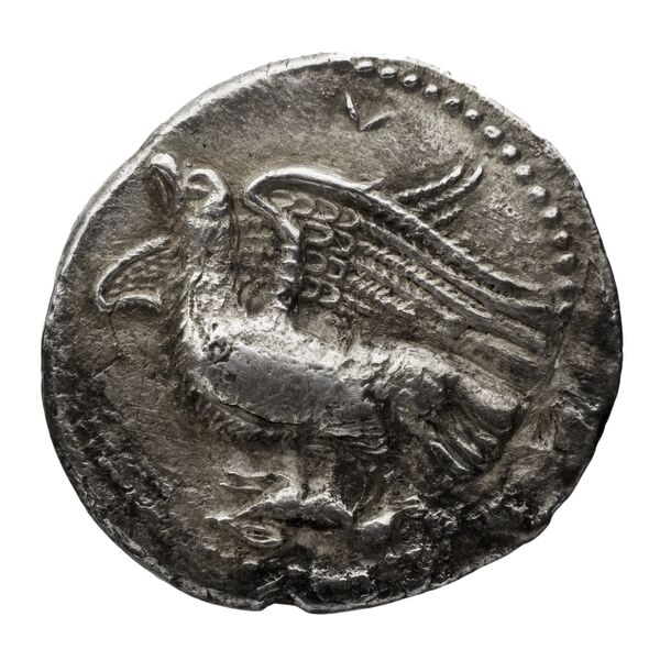 Croton Historia Numorum Italy 2170-2176, аверс, BnF (IRIS)