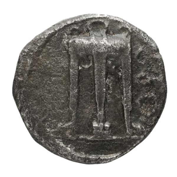 Croton Historia Numorum Italy 2108, аверс, BnF (IRIS)