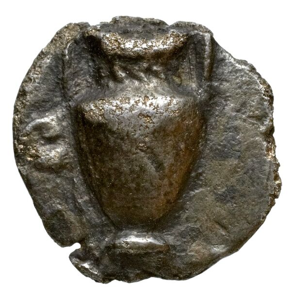 obverse Corcyra Fried 1982 Group III diobol B