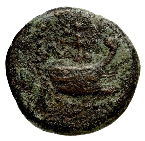Lebedus Kinns 1980 Period III, AE 11, аверс, bnf-iris