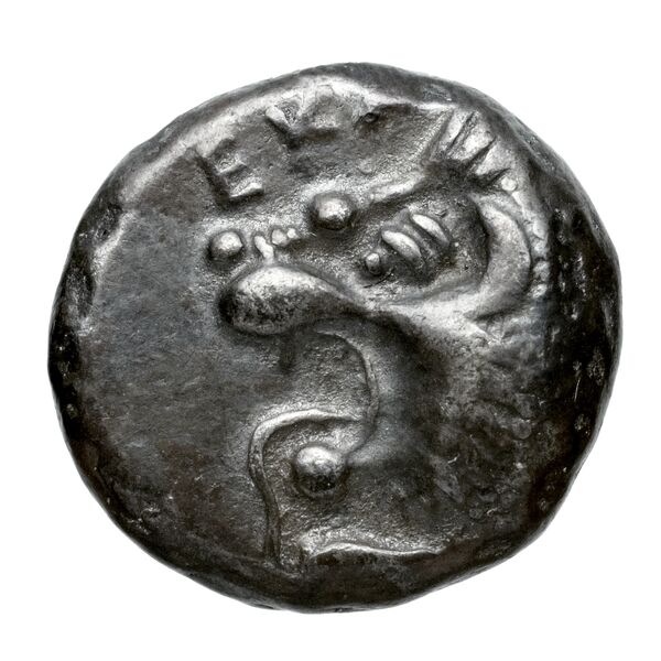 Hecatomnus of Caria Mylasa Konuk 1998 A1, аверс, BnF (IRIS)