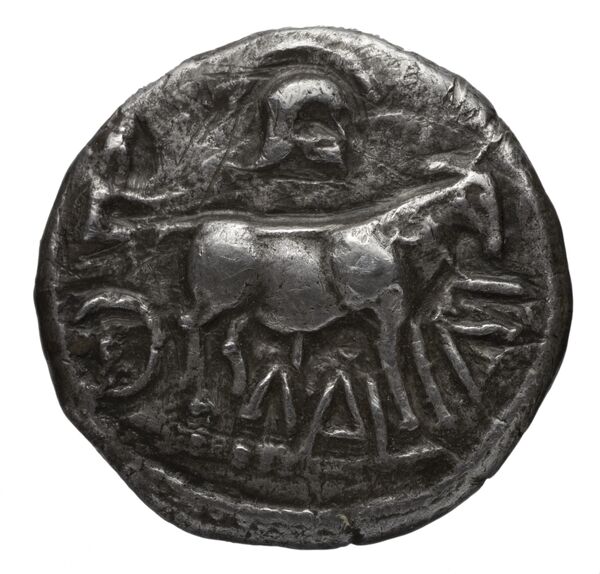 аверс Derrones Macedon Svoronos 1919 7-17