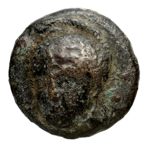 Lebedus Kinns 1980 Period I, AE 2, аверс, bnf-iris