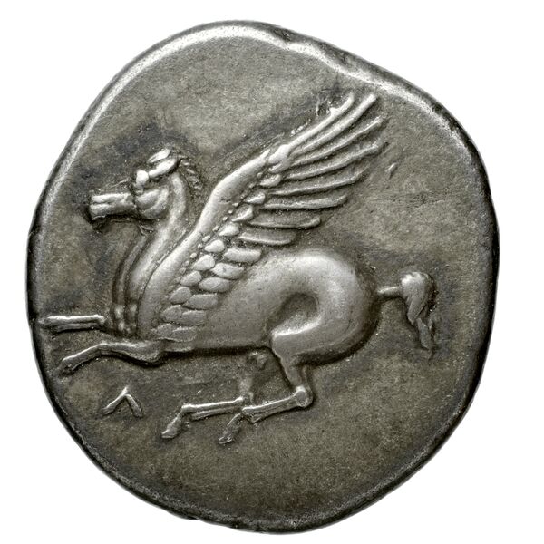 аверс Stageira Cahn 1973 Period 2, didrachms