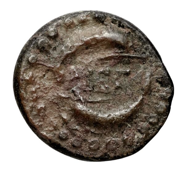 Erythrae Kinns 1980 Period II.2, AE 5, реверс, bnf-iris