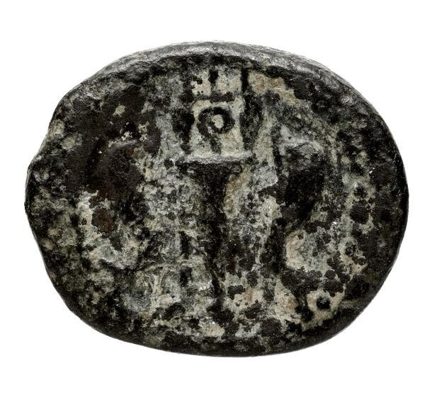 Megara BMC Megara 30-34, реверс, BnF (IRIS)