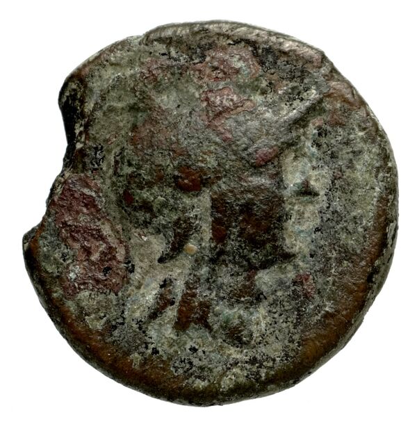 Erythrae Kinns 1980 Period IV, AE 17, аверс, BnF (IRIS)