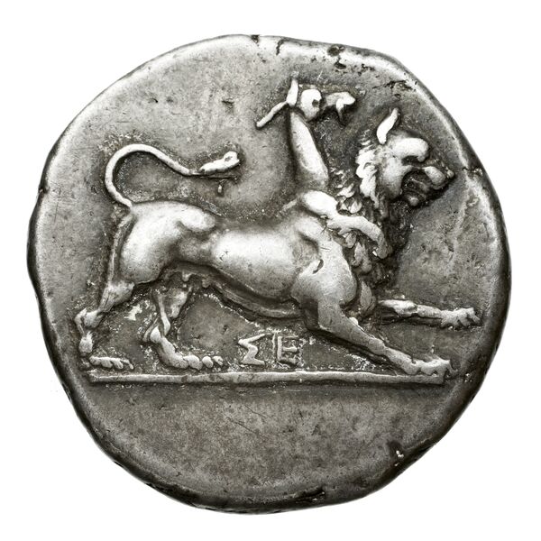 Lebedus Kinns 1980 Period III, AE 11, аверс, bnf-iris