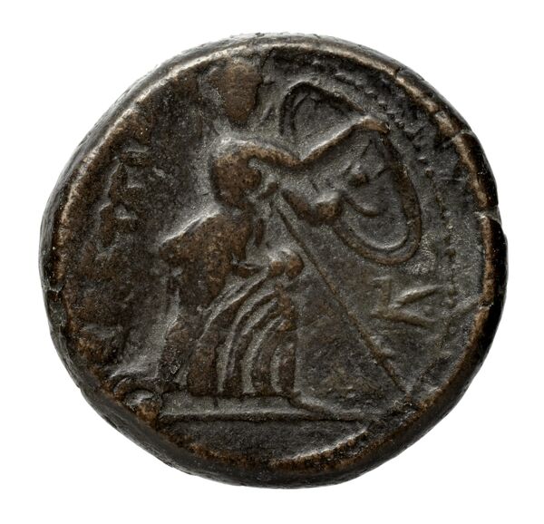 Agathocles of Syracuse Syracuse De Lisle 2021 S4, реверс, bnf-iris
