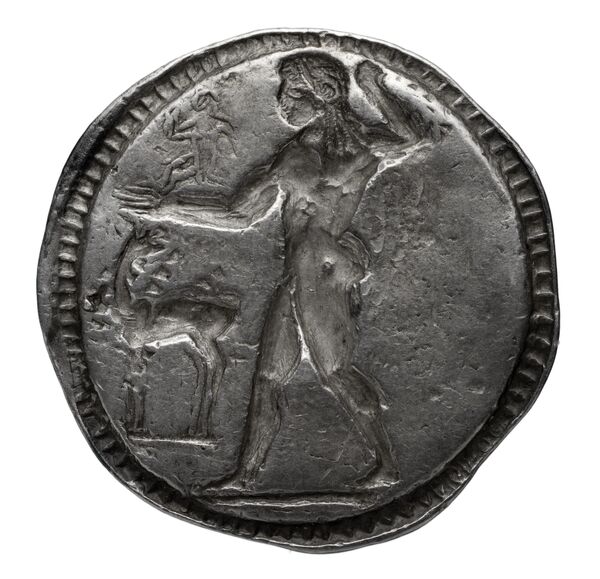 Caulonia Historia Numorum Italy 2035-2036, реверс, bnf-iris