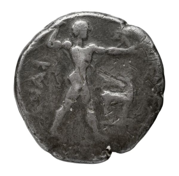 Caulonia Historia Numorum Italy 2046, аверс, bnf-iris