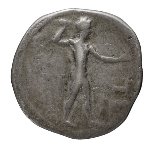 Caulonia Historia Numorum Italy 2058-2059, аверс, bnf-iris