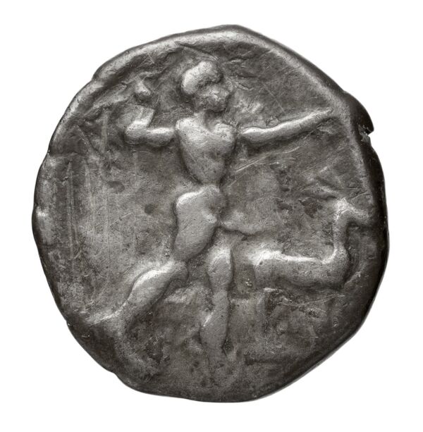 Caulonia Historia Numorum Italy 2051-2052, аверс, bnf-iris