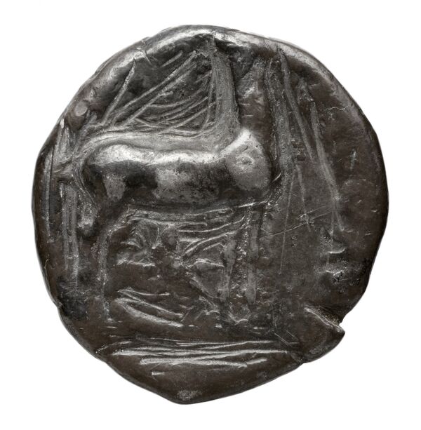 Caulonia Historia Numorum Italy 2051-2052, реверс, bnf-iris