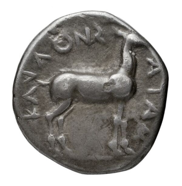 Caulonia Historia Numorum Italy 2051-2052, реверс, bnf-iris
