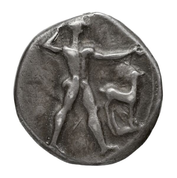 Caulonia Historia Numorum Italy 2054-2055, аверс, bnf-iris
