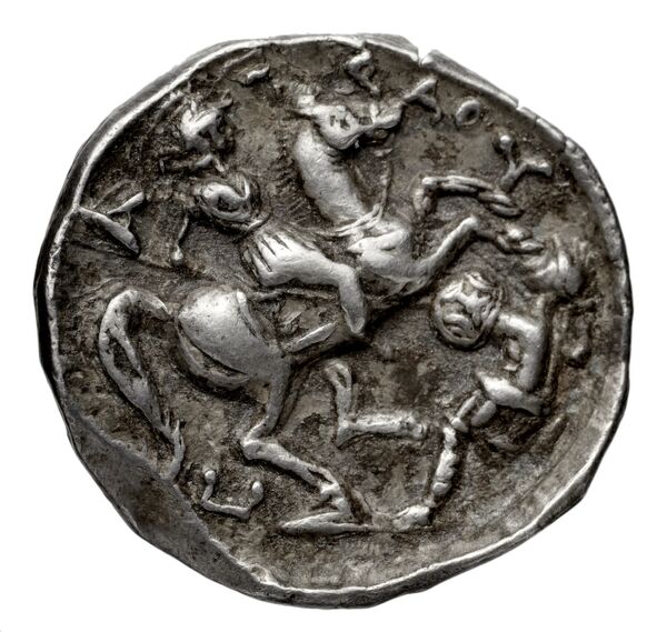 Hieron II Syracuse Carroccio 1994 1-14, реверс, bnf-iris