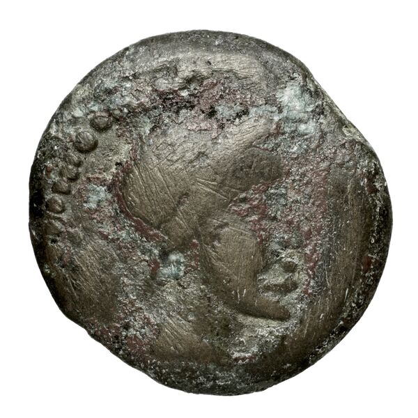 Ptolemy of Chalcis Chalcis sub Libano Herman 2006 1, аверс, BnF (IRIS)