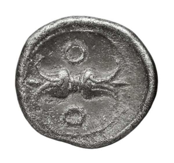 Locri Epizephyrii Historia Numorum Italy 2332-2333, реверс, BnF (IRIS)