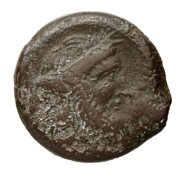 Locri Epizephyrii Historia Numorum Italy 2352, аверс, BnF (IRIS)