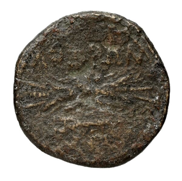 Locri Epizephyrii Historia Numorum Italy 2354-2357, реверс, BnF (IRIS)
