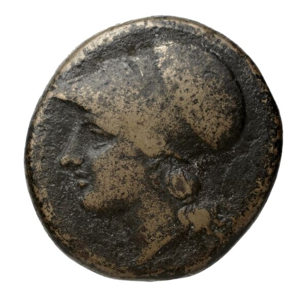 Locri Epizephyrii Historia Numorum Italy 2384-2397, аверс, BnF (IRIS)