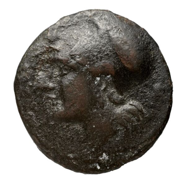 Locri Epizephyrii Historia Numorum Italy 2384-2397, аверс, BnF (IRIS)