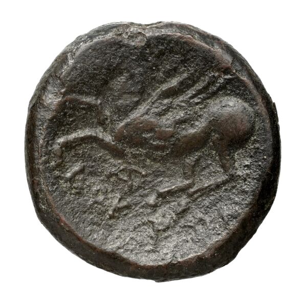 Locri Epizephyrii Historia Numorum Italy 2384-2397, реверс, BnF (IRIS)