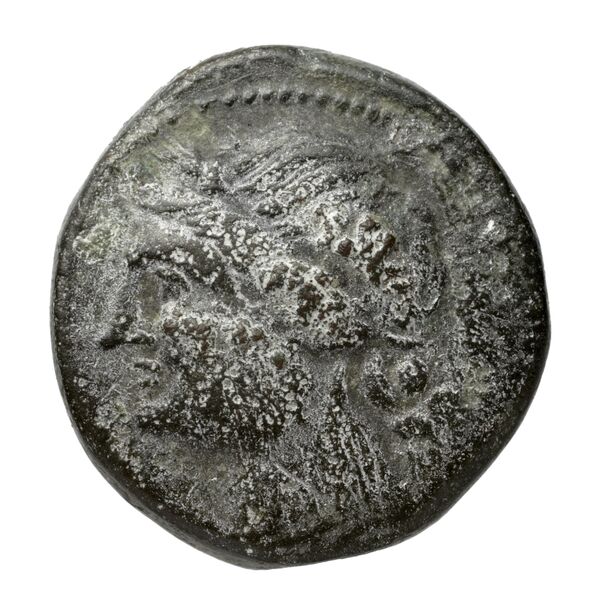 Locri Epizephyrii Historia Numorum Italy 2379-2380, аверс, BnF (IRIS)