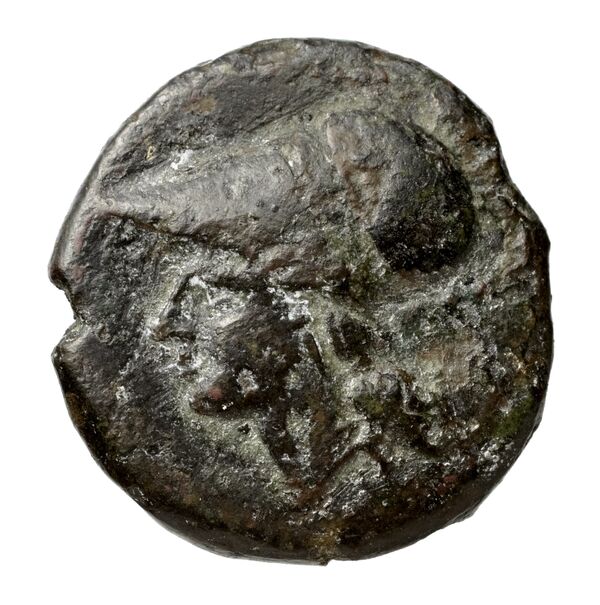 Locri Epizephyrii Historia Numorum Italy 2362-2370, аверс, BnF (IRIS)