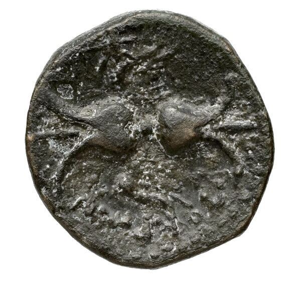 Locri Epizephyrii Historia Numorum Italy 2362-2370, реверс, BnF (IRIS)