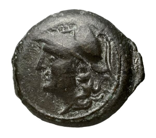 Locri Epizephyrii Historia Numorum Italy 2362-2370, аверс, BnF (IRIS)