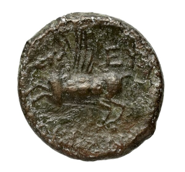 Locri Epizephyrii Historia Numorum Italy 2415-2420, реверс, BnF (IRIS)