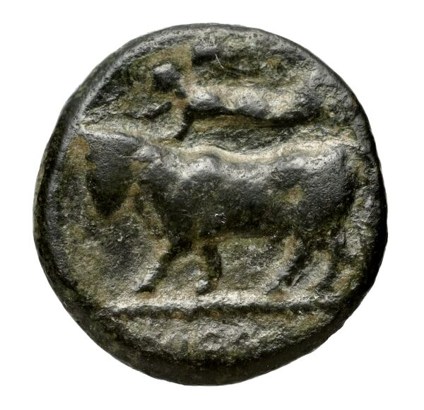 Neapolis Historia Numorum Italy 595, реверс, bnf-iris