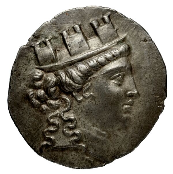 Smyrna Milne 1914 Series 2 tetradrachms, аверс, bnf-iris