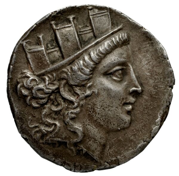 Smyrna Milne 1914 Series 2 tetradrachms, аверс, bnf-iris