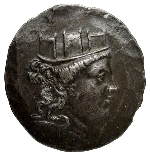 Smyrna Milne 1914 Series 2 tetradrachms, аверс, bnf-iris
