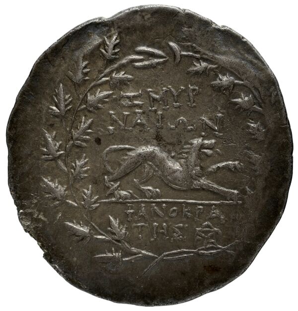 Smyrna Milne 1914 Series 2 tetradrachms, реверс, bnf-iris